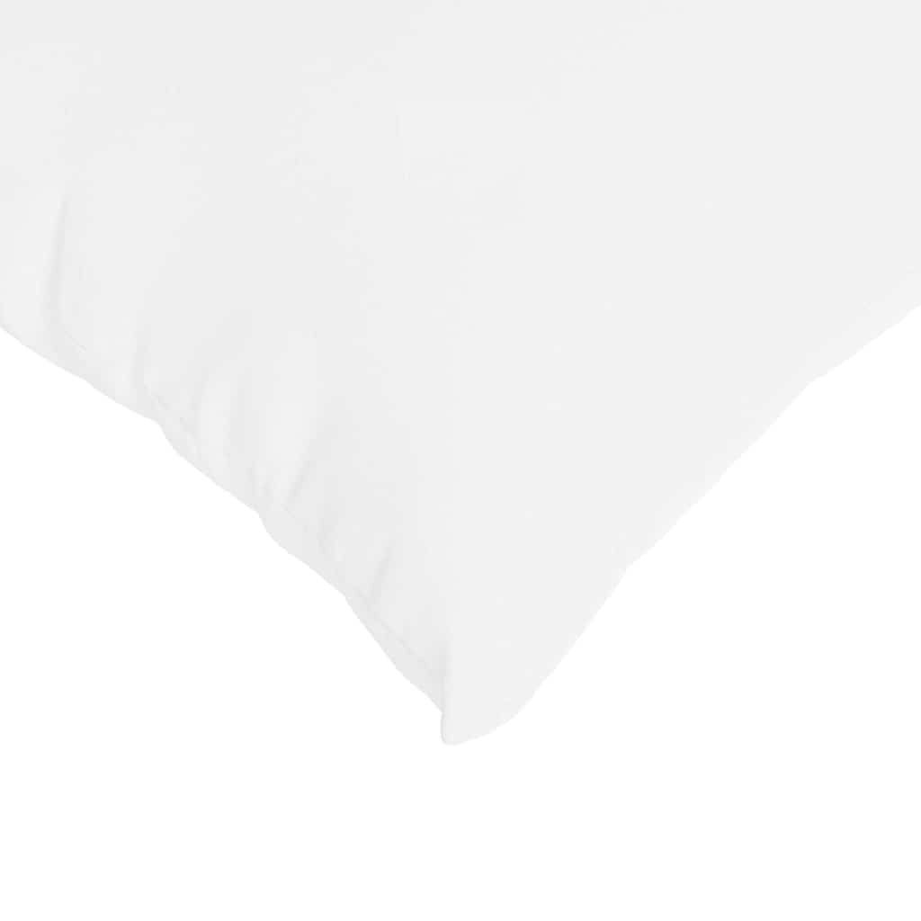 Cuscini da Divano 2 pcs Bianco 80 x 40 cm Tessuto | homemem39