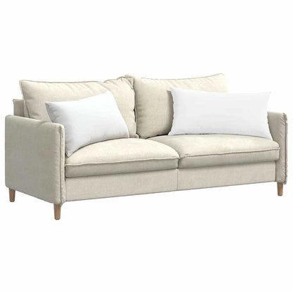 Cuscini da Divano 2 pcs Bianco 80 x 40 cm Tessuto | homemem39