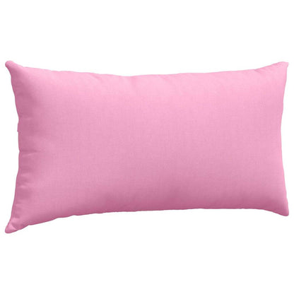 Cuscini da Divano 2 pcs Rosa 80 x 40 cm Tessuto | homemem39