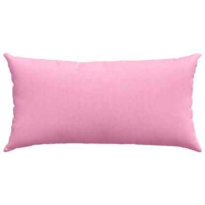 Cuscini da Divano 2 pcs Rosa 80 x 40 cm Tessuto | homemem39