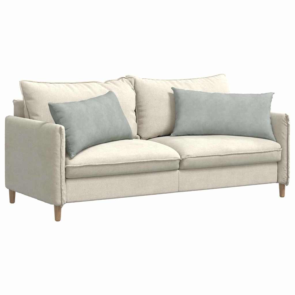 Cuscini da Divano 2 pcs Grigio chiaro 80 x 40 cm | homemem39