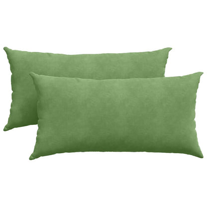 Cuscini da Divano 2 pcs Verde chiaro 80 x 40 cm | homemem39