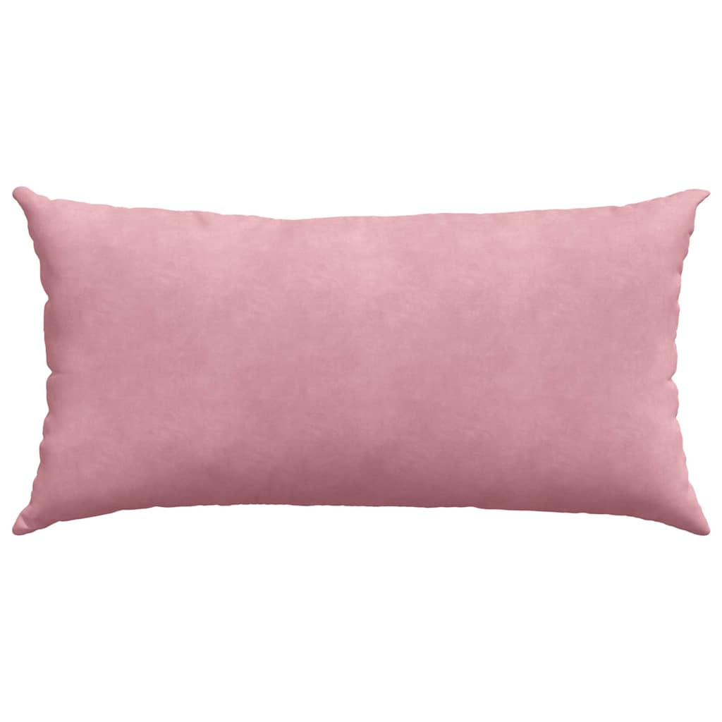 Cuscini da Divano 2 pcs Rosa 80 x 40 cm Tessuto in Cords | homemem39