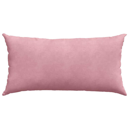 Cuscini da Divano 2 pcs Rosa 80 x 40 cm Tessuto in Cords | homemem39