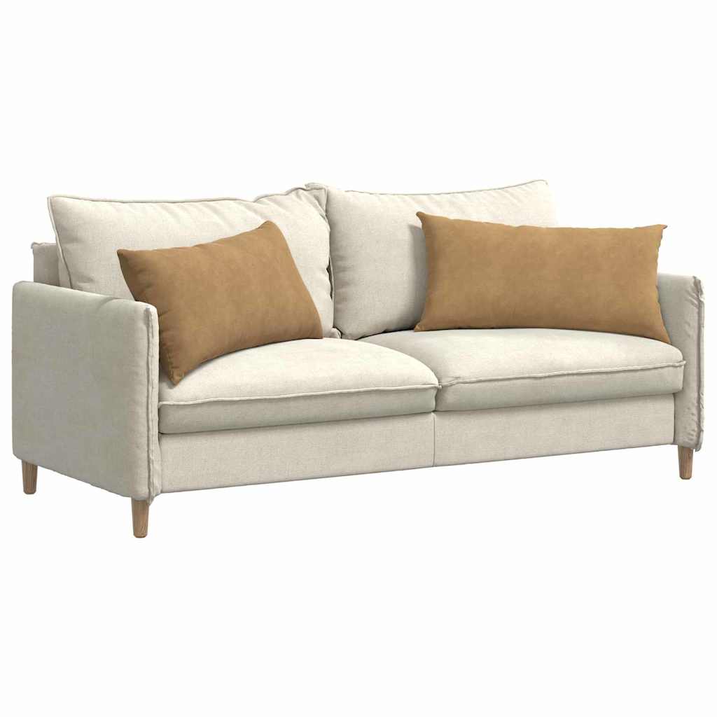 Cuscini da Divano 2 pcs Marrone 80 x 40 cm Tessuto in Cords | homemem39