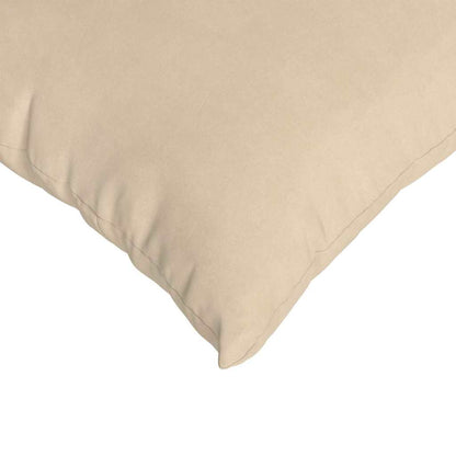 Cuscini da Divano 2 pcs Crema 80 x 40 cm Tessuto | homemem39
