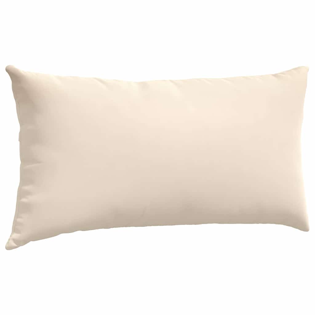 Cuscini da Divano 2 pcs Beige 80 x 40 cm Tessuto | homemem39