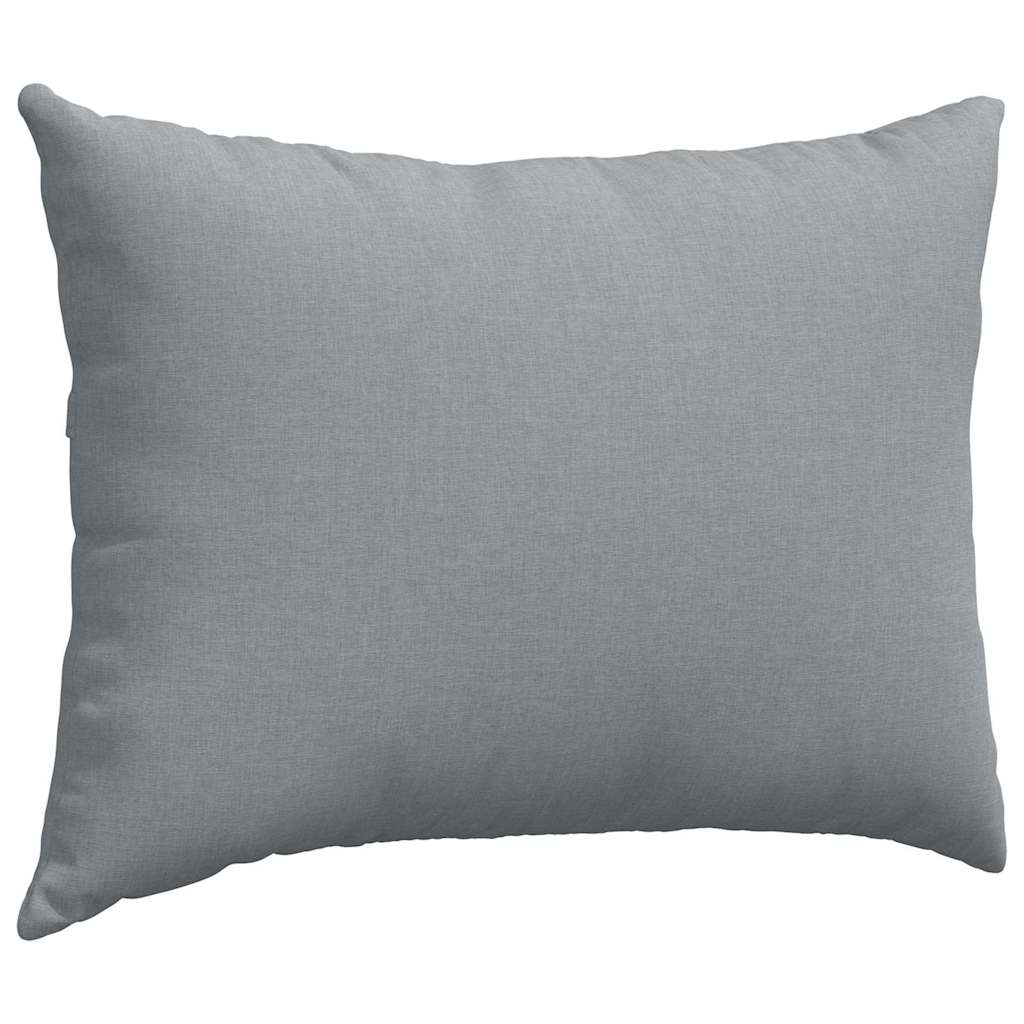 Cuscini da Divano 2 pcs Grigio chiaro 70 x 50 cm Tessuto | homemem39