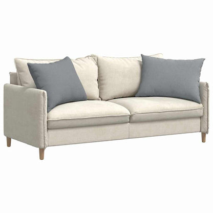 Cuscini da Divano 2 pcs Grigio chiaro 70 x 50 cm Tessuto | homemem39