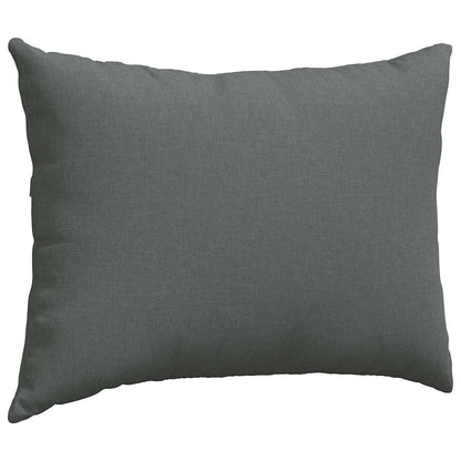 Cuscini da Divano 2 pcs Grigio scuro 70 x 50 cm Tessuto