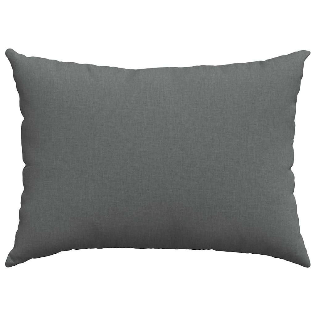 Cuscini da Divano 2 pcs Grigio scuro 70 x 50 cm Tessuto | homemem39