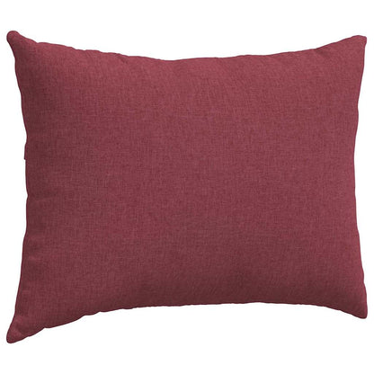Cuscini da Divano 2 pcs Rosso Vino 70 x 50 cm Tessuto | homemem39