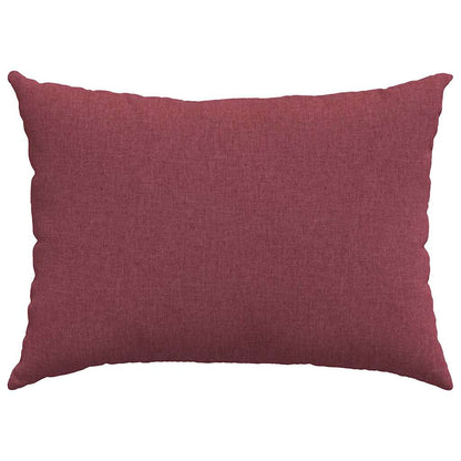 Cuscini da Divano 2 pcs Rosso Vino 70 x 50 cm Tessuto | homemem39
