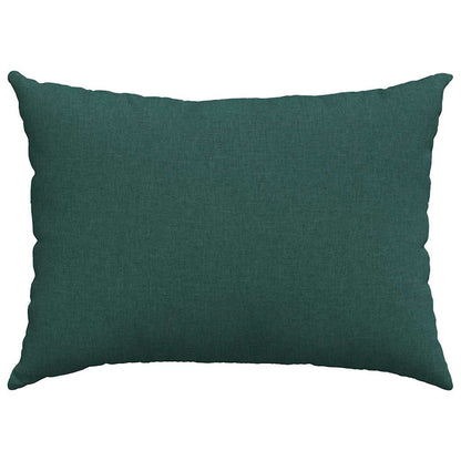 Cuscini da Divano 2 pcs Verde Scuro 70 x 50 cm Tessuto | homemem39