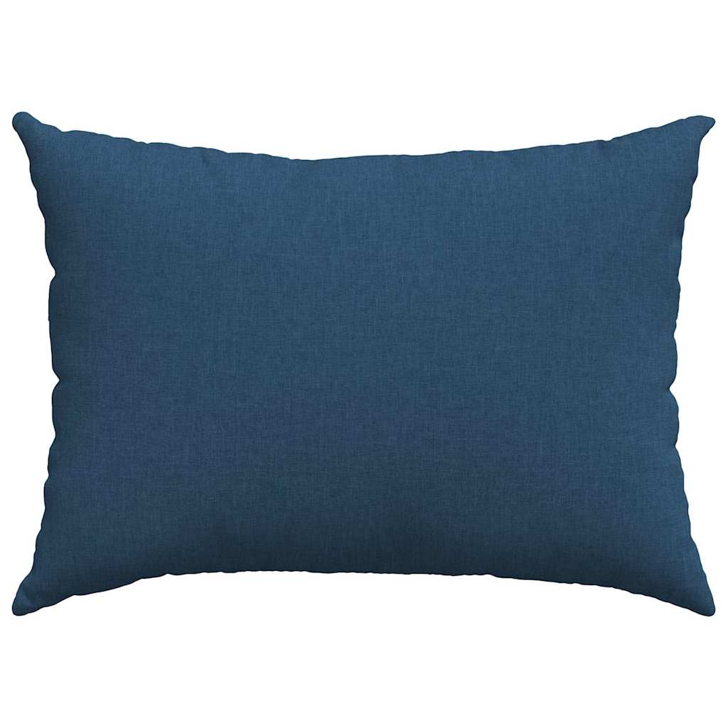 Cuscini da Divano 2 pcs Blu 70 x 50 cm Tessuto | homemem39