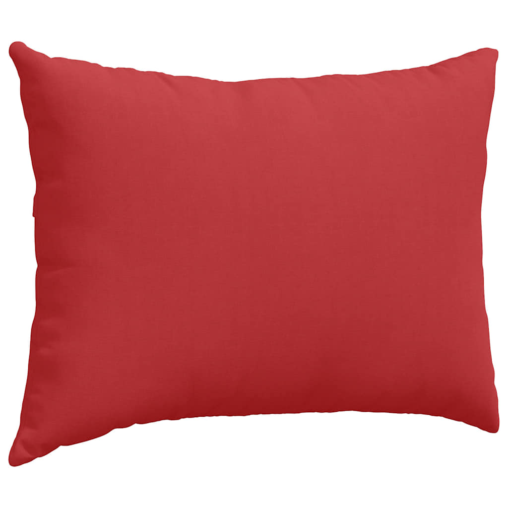 Cuscini da Divano 2 pcs Rosso 70 x 50 cm Tessuto | homemem39