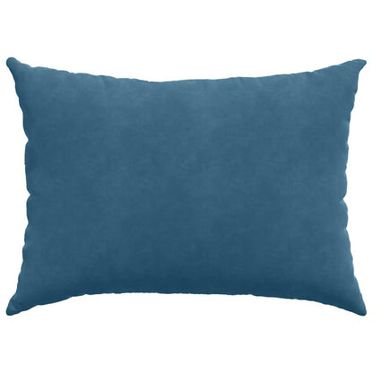 Cuscini da Divano 2 pcs Blu 70 x 50 cm Tessuto in Cords