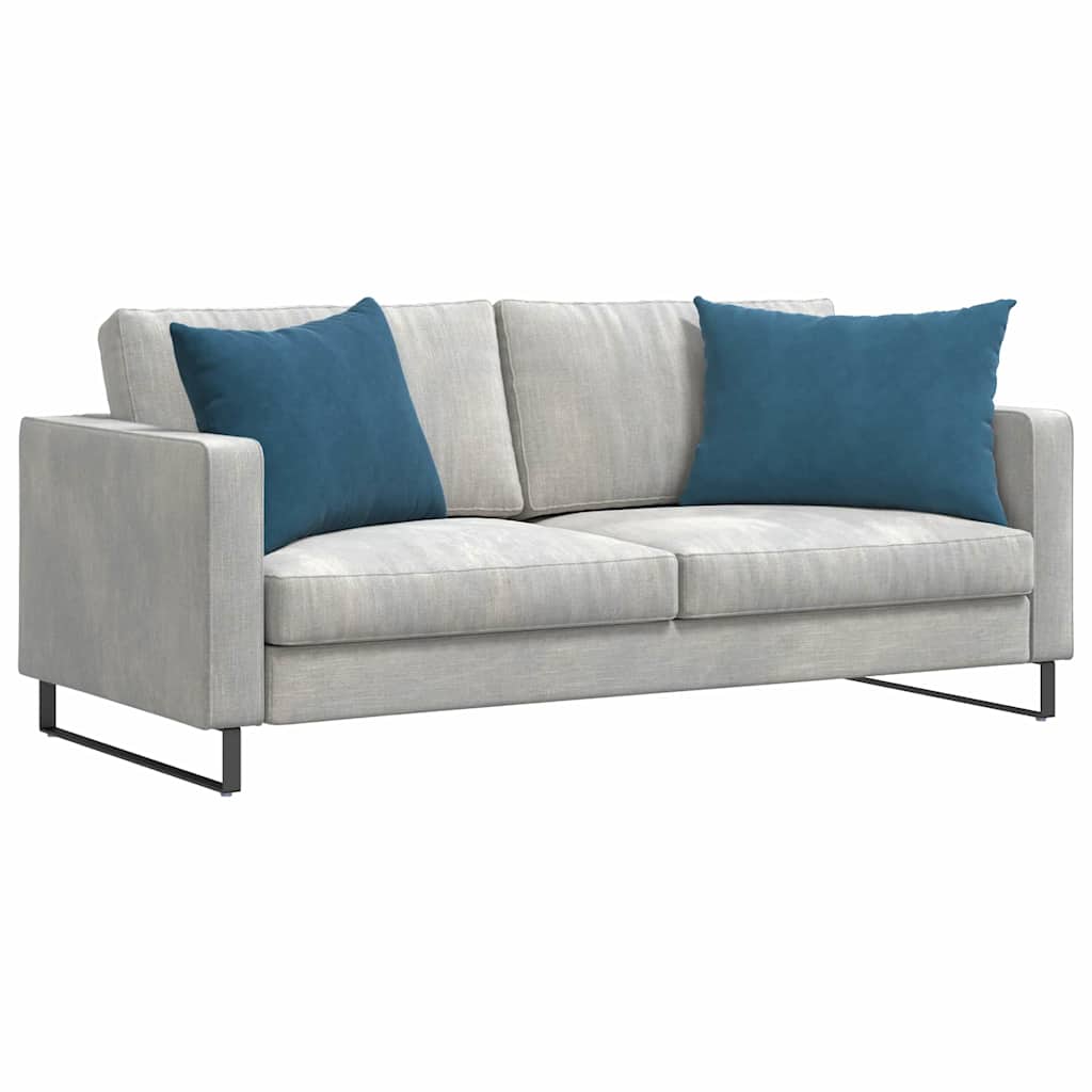 Cuscini da Divano 2 pcs Blu 70 x 50 cm Tessuto in Cords | homemem39
