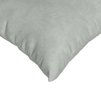 Cuscini da Divano 2 pcs Grigio chiaro 70 x 50 cm | homemem39