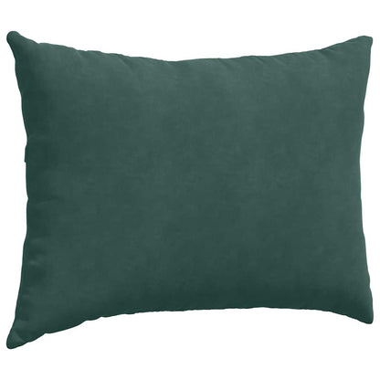 Cuscini da Divano 2 pcs Verde Scuro 70 x 50 cm Tessuto in Cords | homemem39