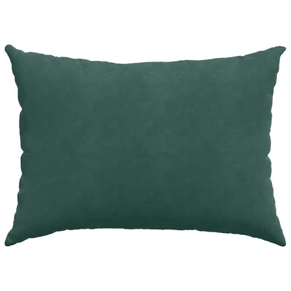 Cuscini da Divano 2 pcs Verde Scuro 70 x 50 cm Tessuto in Cords | homemem39
