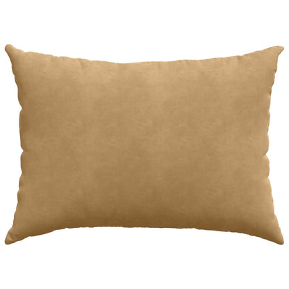 Cuscini da Divano 2 pcs Marrone 70 x 50 cm Tessuto in Cords
