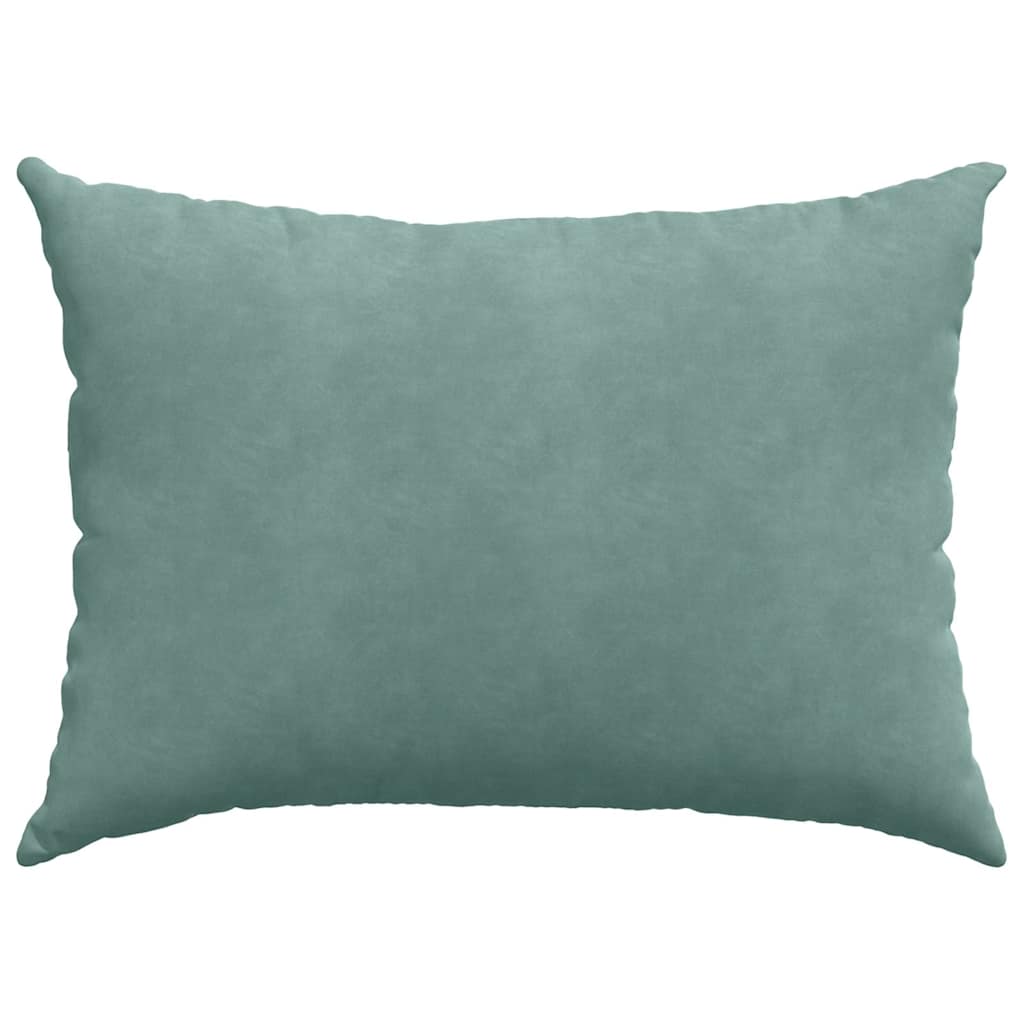 Cuscini da Divano 2 pcs Verde Mare 70 x 50 cm Tessuto in Cords