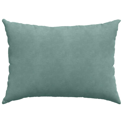 Cuscini da Divano 2 pcs Verde Mare 70 x 50 cm Tessuto in Cords