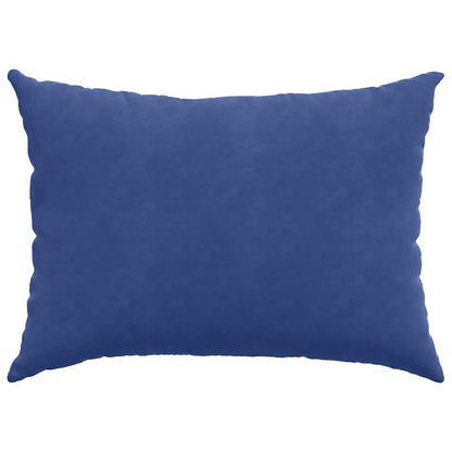 Cuscini da Divano 2 pcs Blu Polizia 70 x 50 cm Tessuto in Cords