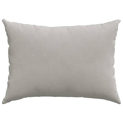 Cuscini da Divano 2 pcs Grigio chiaro 70 x 50 cm Tessuto | homemem39