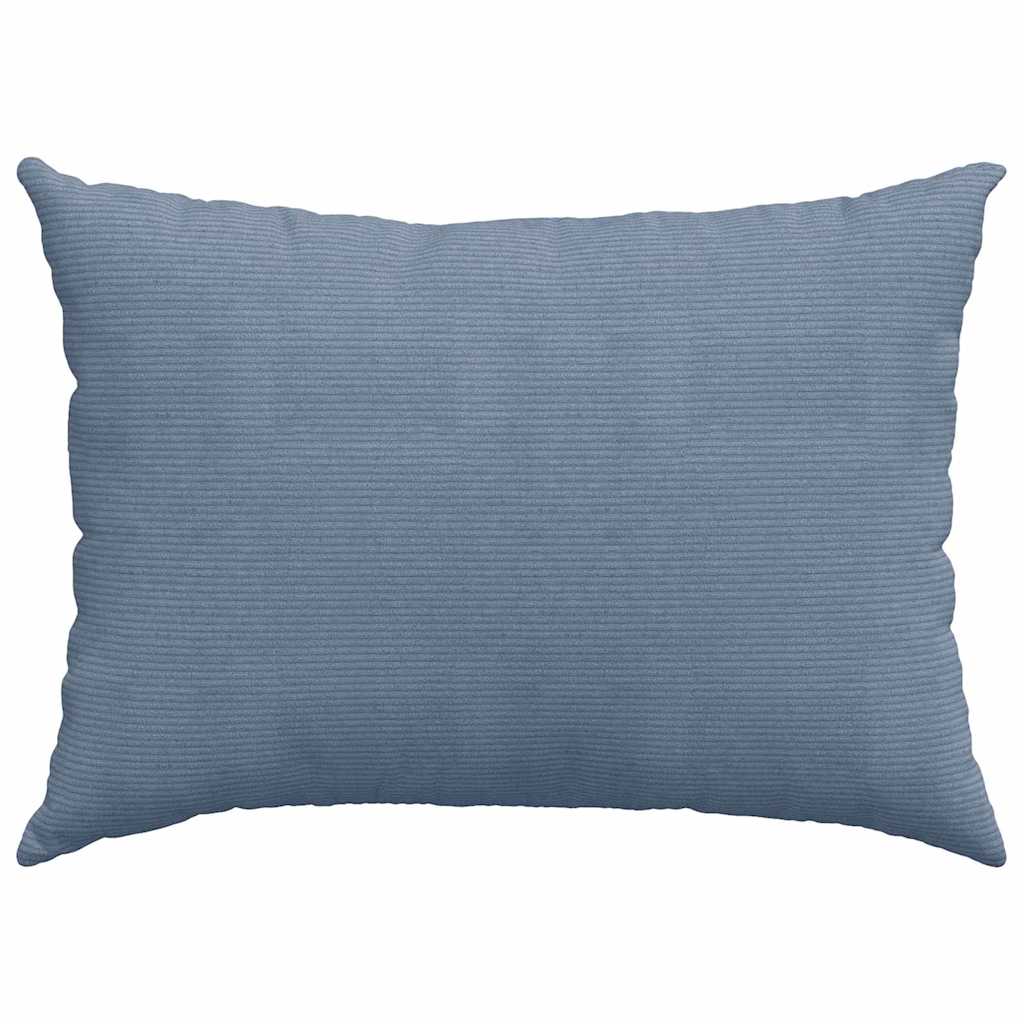 Cuscini da Divano 2 pcs Blu 70 x 50 cm Tessuto in Cords | homemem39