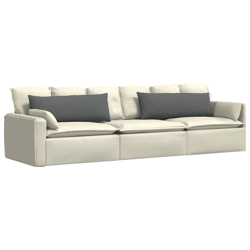 Cuscini da Divano 2 pcs Grigio scuro 120 x 40 cm Tessuto | homemem39