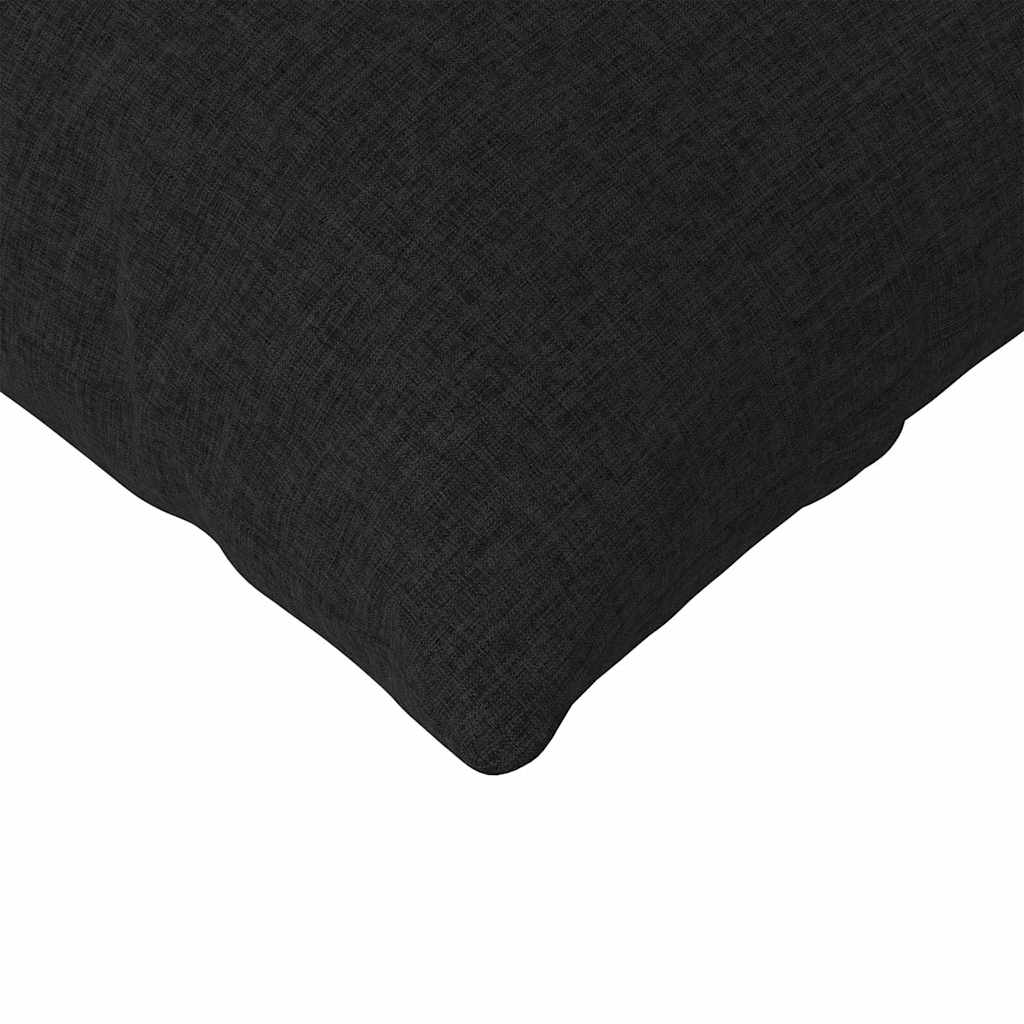 Cuscini da Divano 2 pcs Nero 120 x 40 cm Tessuto | homemem39