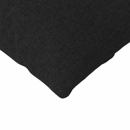 Cuscini da Divano 2 pcs Nero 120 x 40 cm Tessuto | homemem39