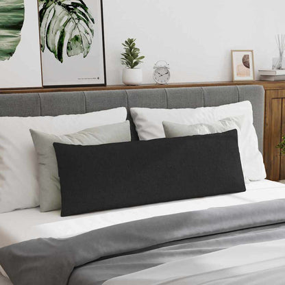 Cuscini da Divano 2 pcs Nero 120 x 40 cm Tessuto | homemem39