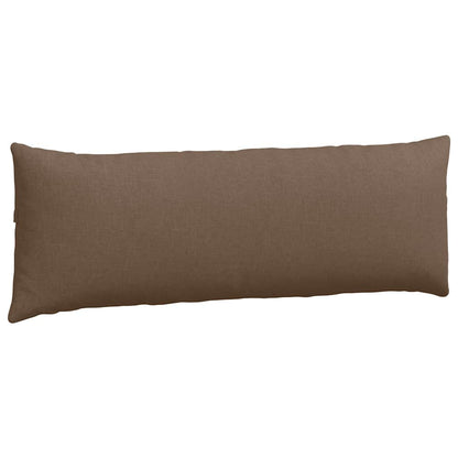 Cuscini da Divano 2 pcs Marrone 120 x 40 cm Tessuto | homemem39