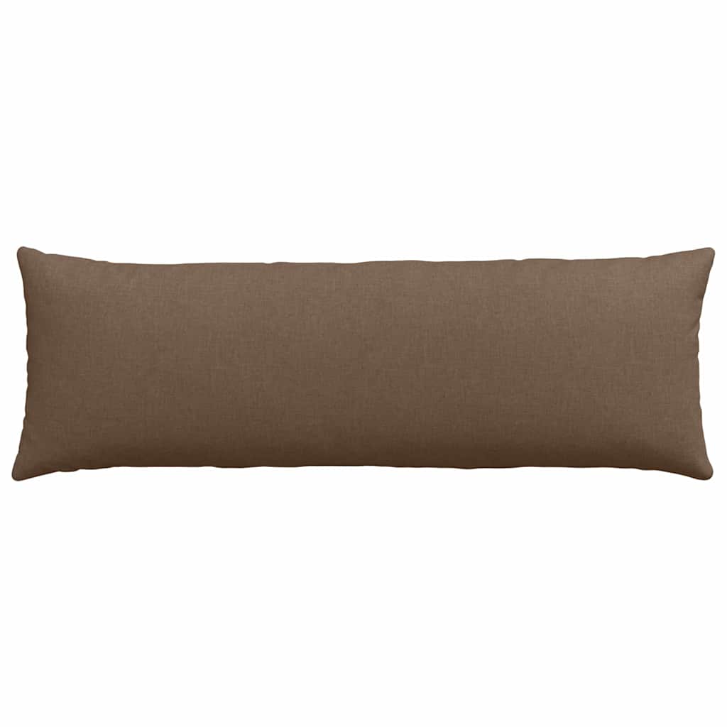 Cuscini da Divano 2 pcs Marrone 120 x 40 cm Tessuto | homemem39