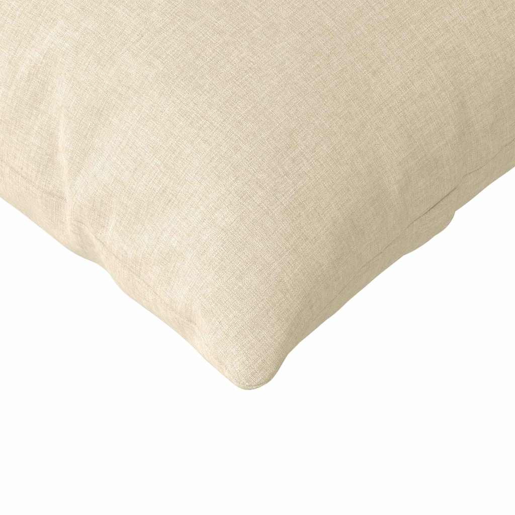 Cuscini da Divano 2 pcs Crema 120 x 40 cm Tessuto | homemem39