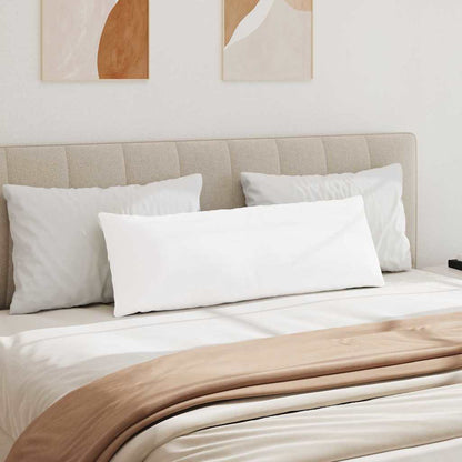 Cuscini da Divano 2 pcs Bianco 120 x 40 cm Tessuto | homemem39