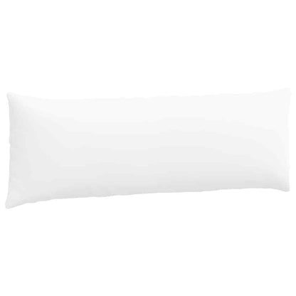 Cuscini da Divano 2 pcs Bianco 120 x 40 cm Tessuto | homemem39