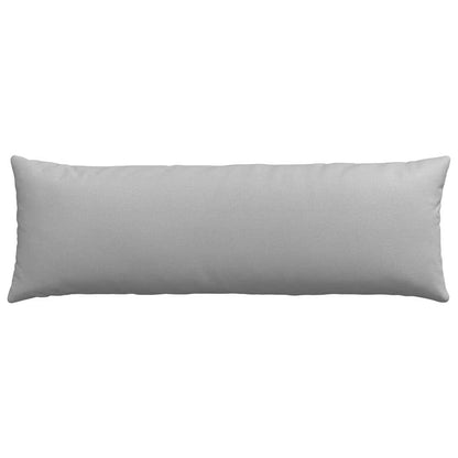 Cuscini da Divano 2 pcs Grigio Nuvola 120 x 40 cm Tessuto | homemem39