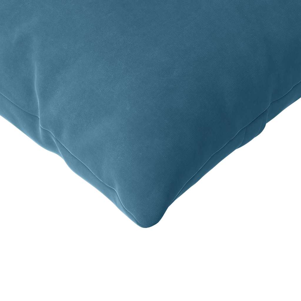 Cuscini da Divano 2 pcs Blu 120 x 40 cm Tessuto in Cords | homemem39