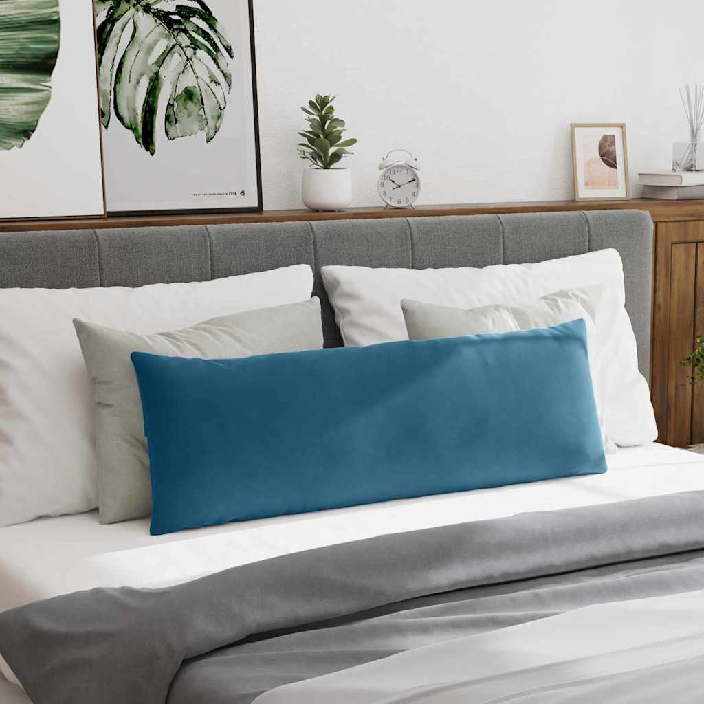 Cuscini da Divano 2 pcs Blu 120 x 40 cm Tessuto in Cords | homemem39