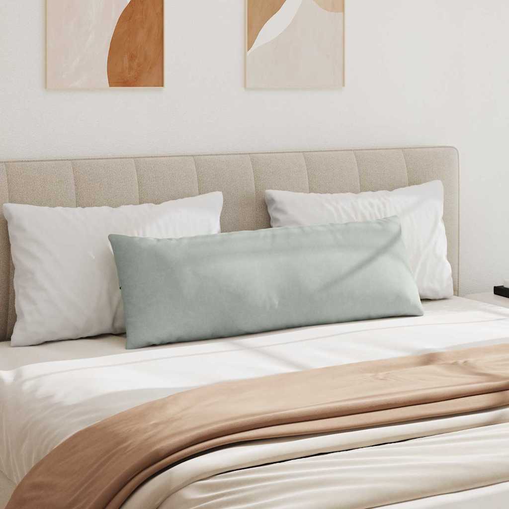 Cuscini da Divano 2 pcs Grigio chiaro 120 x 40 cm | homemem39