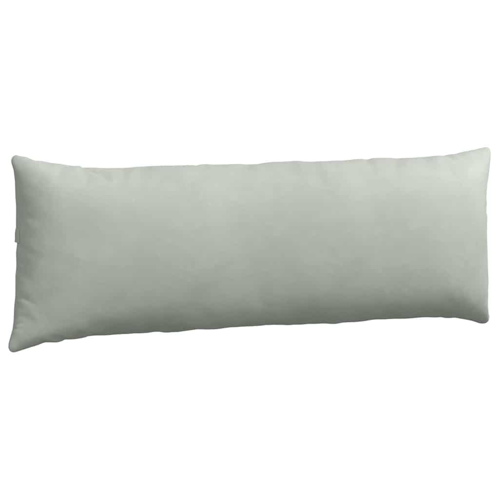 Cuscini da Divano 2 pcs Grigio chiaro 120 x 40 cm | homemem39