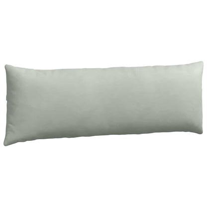 Cuscini da Divano 2 pcs Grigio chiaro 120 x 40 cm | homemem39