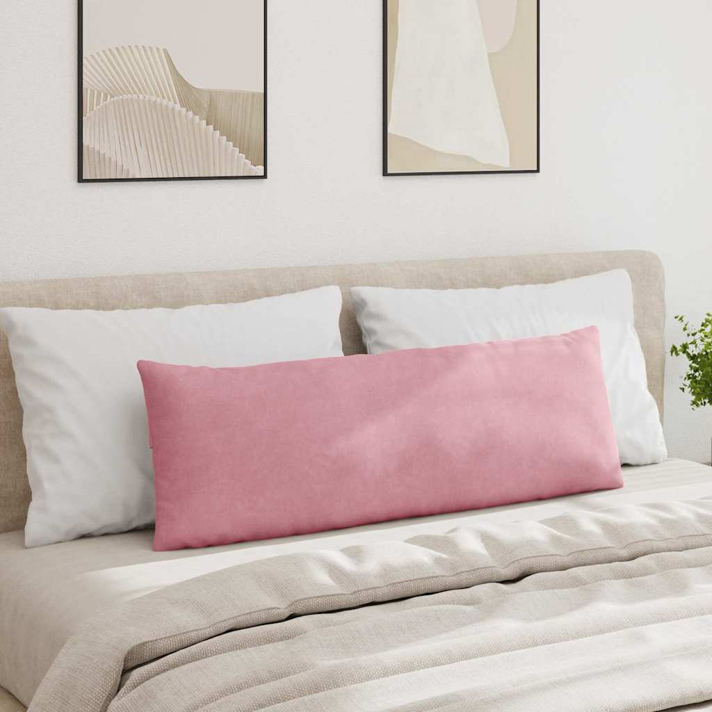 Cuscini da Divano 2 pcs Rosa 120 x 40 cm Tessuto in Cords | homemem39