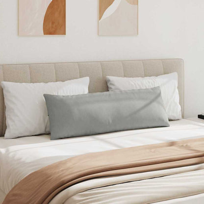 Cuscini da Divano 2 pcs Grigio chiaro 120 x 40 cm Tessuto | homemem39