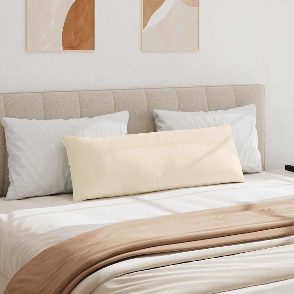 Cuscini da Divano 2 pcs Beige 120 x 40 cm Tessuto | homemem39