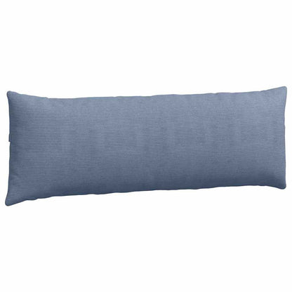 Cuscini da Divano 2 pcs Blu 120 x 40 cm Tessuto in Cords | homemem39